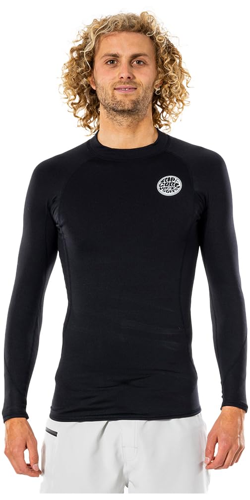 Rip Curl Thermo Long Sleeve Thermal Rash 2023 - Black, M