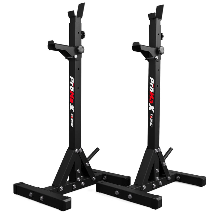 K-Sport: Squat Rack I verstärkte Langhantelablage bis 250 kg belastbar I Hantelablage zum effektiven