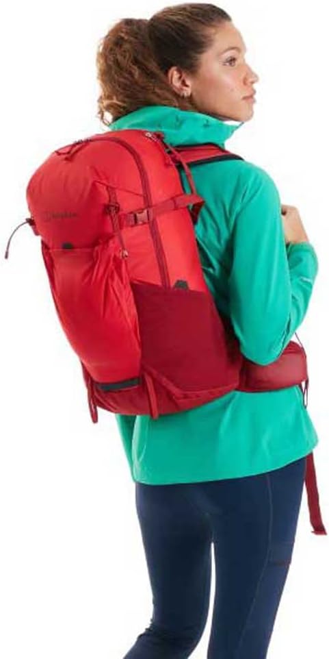 Berghaus Unisex Remote Hike 26 Rucksack, Goji-Beere/rote Dahlie, 25 l