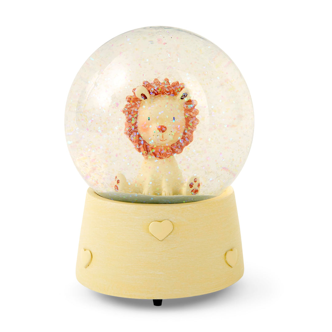 Mousehouse Gifts - Löwen Schneekugel Spieluhr für Kinder Baby Jungen und Mädchen Geschenk