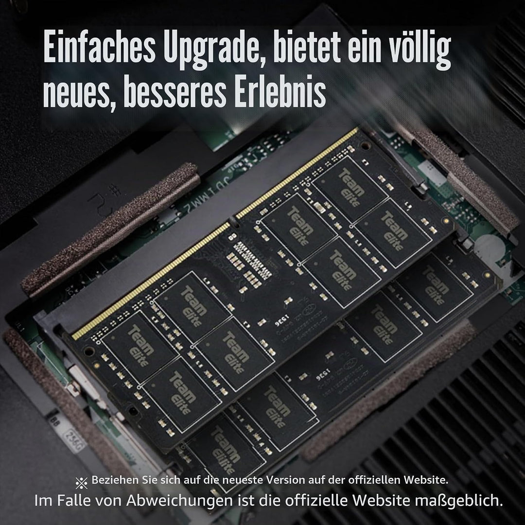 Team Group Elite TED416G3200C22-S01 Memory Module 16 GB 1 x 16 GB DDR4 3200 MHz 16GB Classic multico