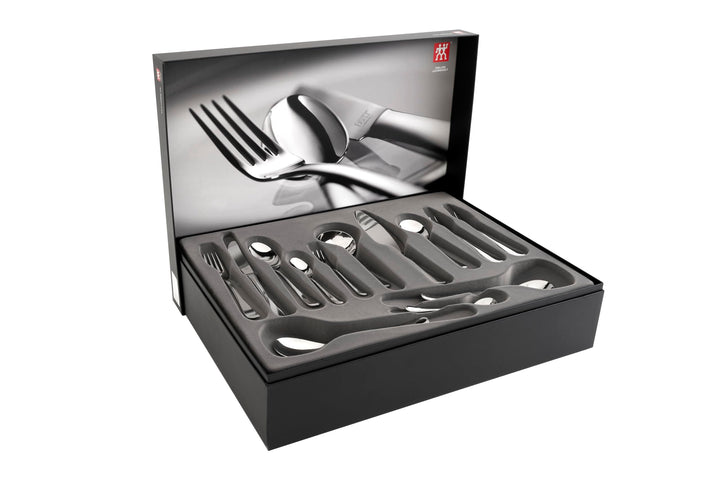 ZWILLING Nottingham Besteck-Set, 68-teilig, Für 12 Personen, 18/10 Edelstahl/Hochwertiger Klingensta