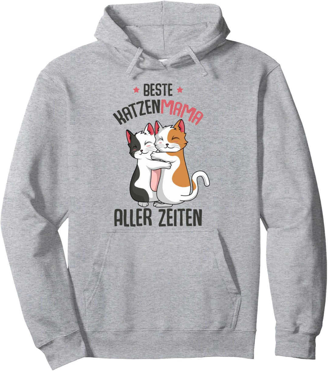 Beste Katzenmama aller Zeiten Katzen Mama Katze Pullover Hoodie