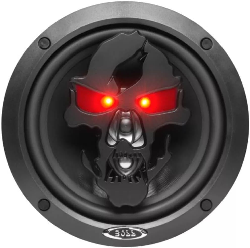 KIT Set FÜR BOSS Audio Systems SK653B 2 x 16,5 cm 165 mm 6,5" 3-Wege Koaxiallautsprecher, 175 Watt R