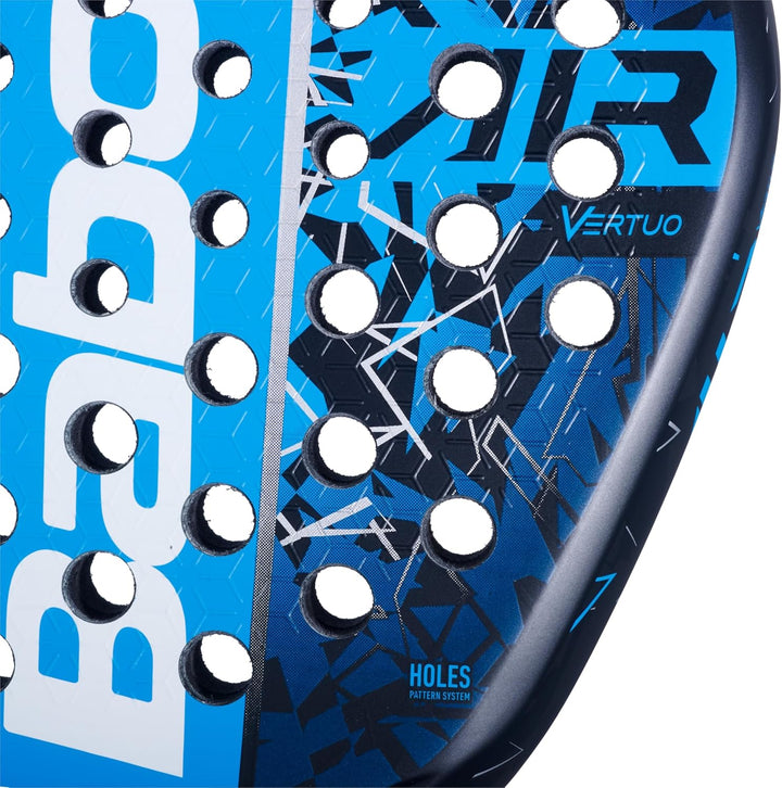 Babolat - Padel-Schläger Modell Air Vertuo, Einheitsgrösse, Farbe Blau, Verbundmaterial, Perfekt für
