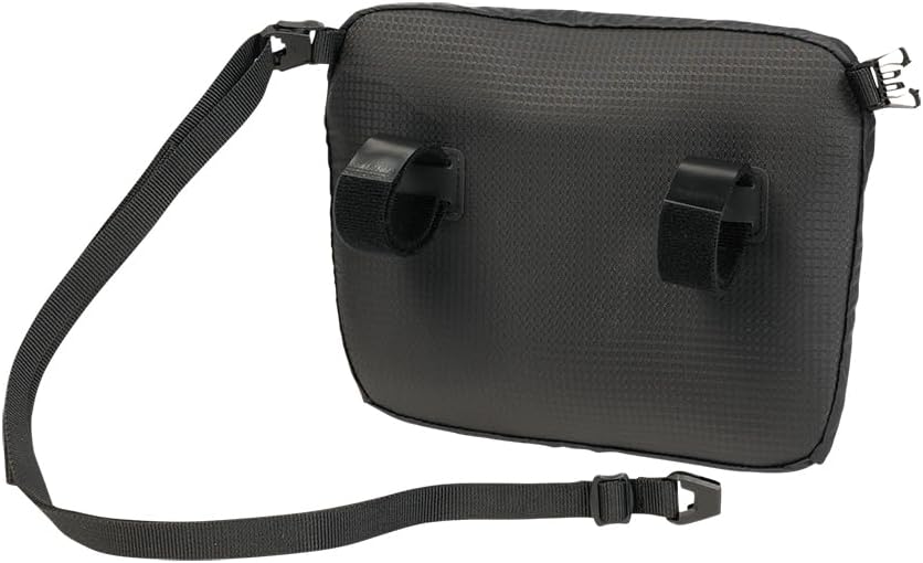 Jack Wolfskin Unisex – Erwachsene Morobbia Lenkertasche, Flash Black, Einheitsgrosse