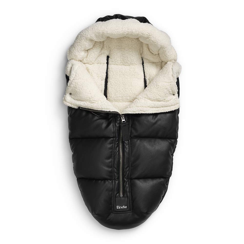 Elodie Details Universelle Fusssack für Kinderwagen - Aviator Black, Aviator Black