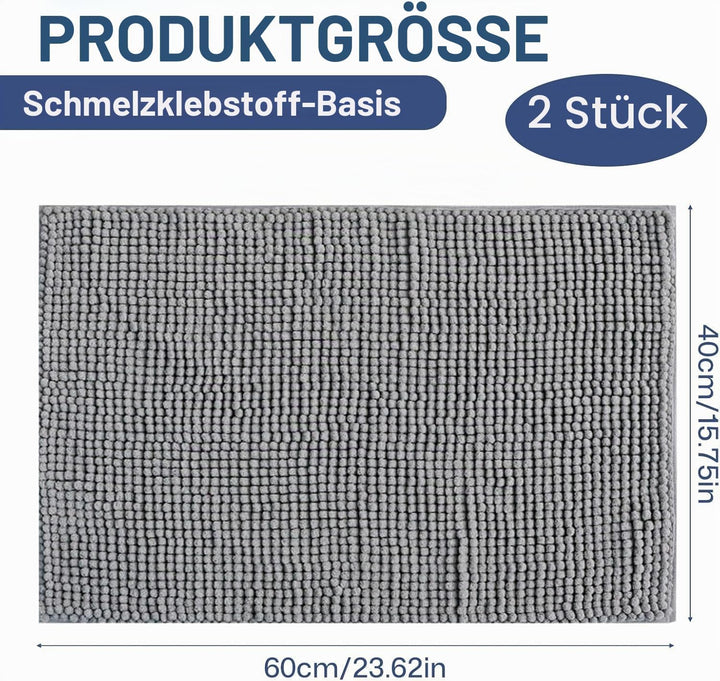 2 Stück Pipipads Meerschweinchen Unterlage, 60 × 40cm Welpenunterlagen Waschbar PIPI Pads Kaninchen