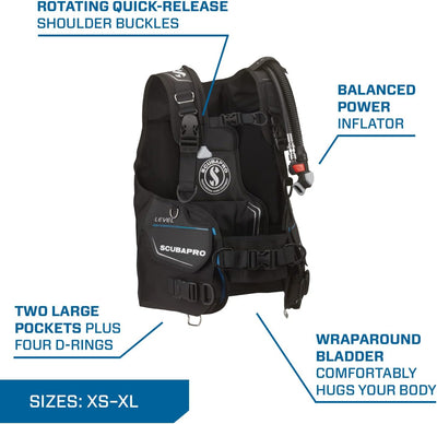 SCUBAPRO Level BCD 2022 M, M