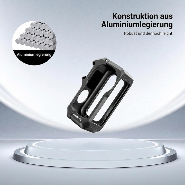 NEEWER Kamerakäfig Cage kompatibel mit DJI Osmo Nano Action Cam und Combo Fotografie Zubehör nur, Qu