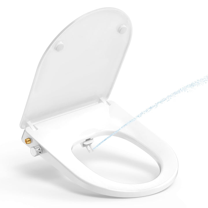 WC Sitz mit Bidet,YEAUPE PRO WC Sitze mit Absenkautomatik, nicht elektrisch, mit selbstreinigenden D
