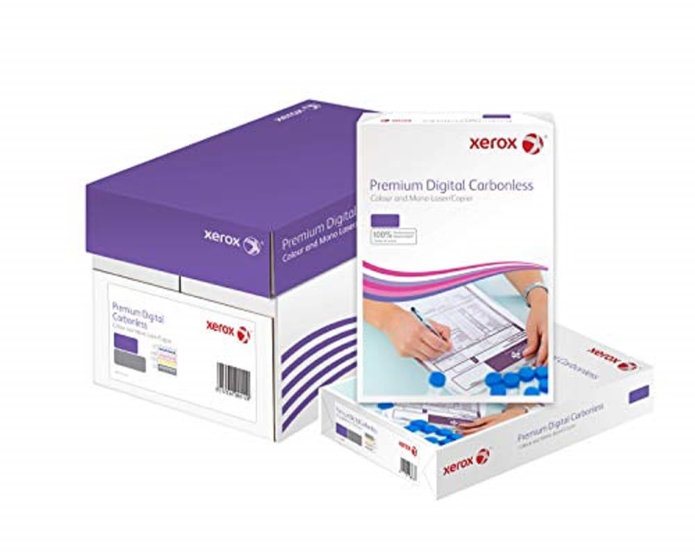 Xerox 003R99111 Premium Digital Selbstdurchschreibepapier 4-fach-Satz vorsortiert Karton mit 5 Pack
