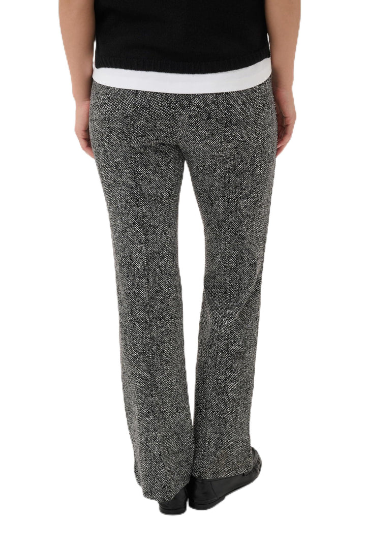 PART TWO Damen Jerseyhose PontasPW Comfort Taile Gerade 34 Salt And Pepper, 34 Salt And Pepper