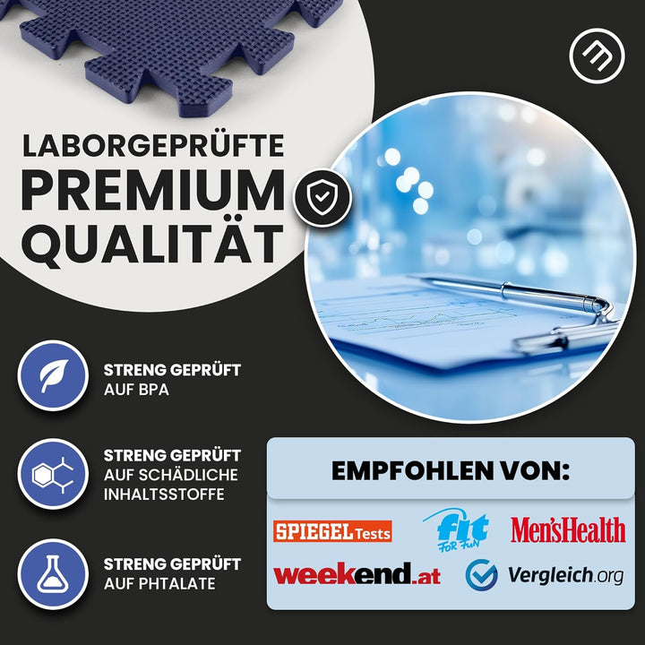 Schutzmatten Bodenschutzmatte Set Sportmatte Gymnastikmatte Puzzlematte: Puzzle Sportgeräte Matte Fi
