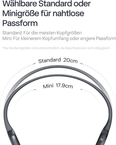SHOKZ OpenRun Pro 2 Knochenschall Sportkopfhörer, Open-Ear-Ohrhörer mit Bluetooth 5.3, Mikrofon mit