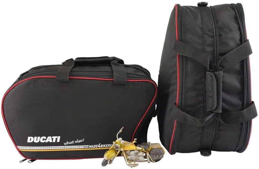 made4bikers Promotion-Bag: Bedruckte Koffer Innentaschen passend für Ducati Multistrada 1200 bis ein