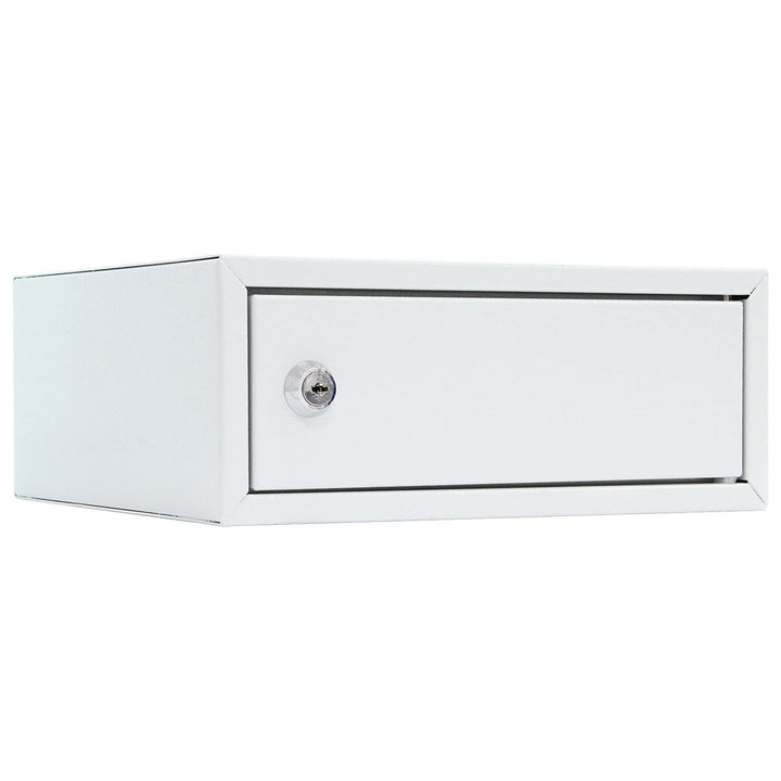 Profirst Wertfach Kaisten 1, Zylinderschloss mit 2 Schlüssel, Lichtgrau, BxH 250x100 mm