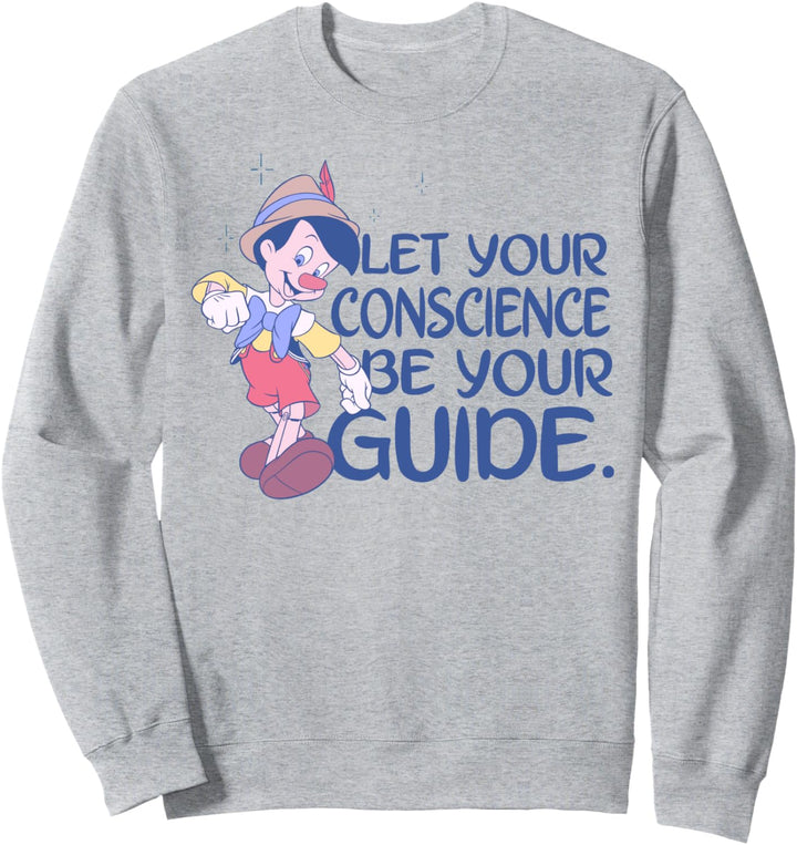 Disney Pinocchio Let Your Conscience Be Your Guide Sweatshirt