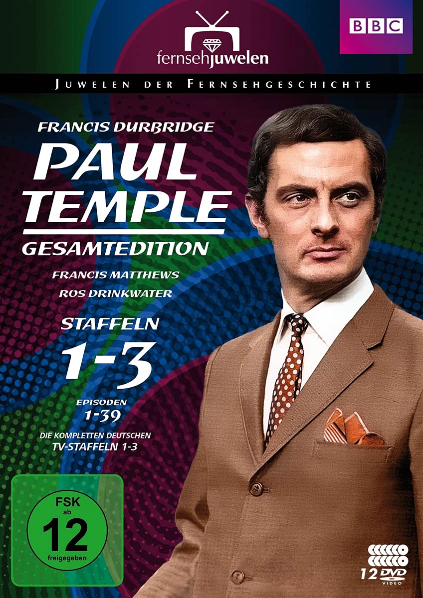 Paul Temple - Gesamtedition (Staffeln 1-3) (Fernsehjuwelen) [12 DVDs], DVD