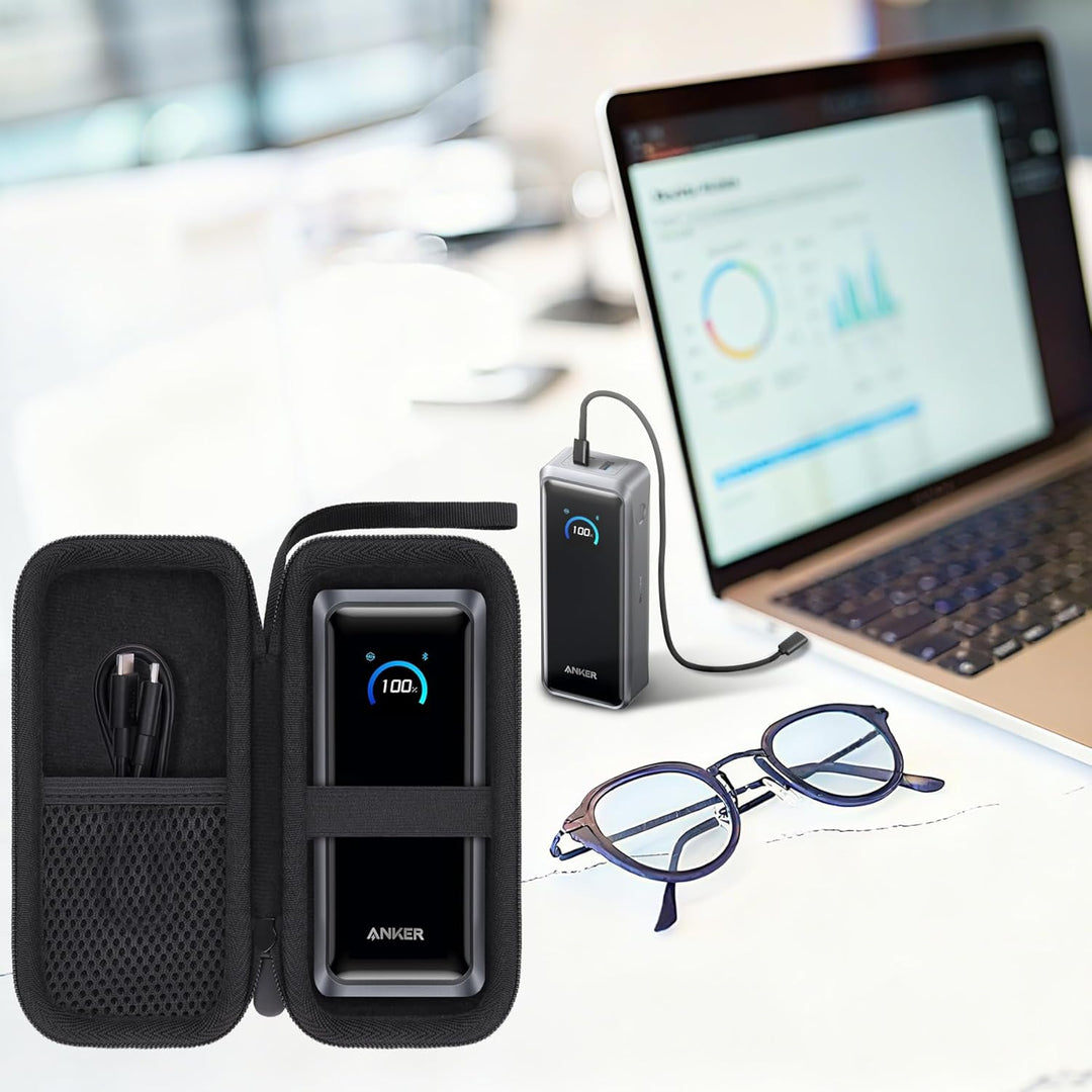 Khanka Tasche für Anker Prime 26,250mAh Power Bank (300W), Aufbewahrungs-und Reisetasche für Anker P