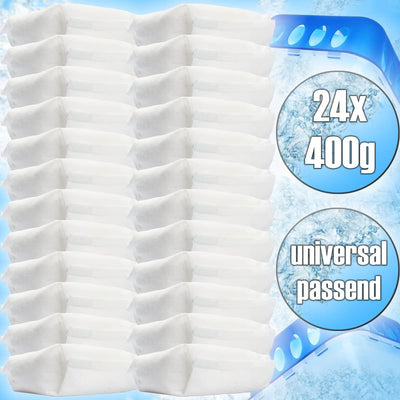 24x Luftentfeuchter Granulat 400g Nachfüllpack universal Feuchtigkeits-Stopper Beutel (24x Nachfüllp