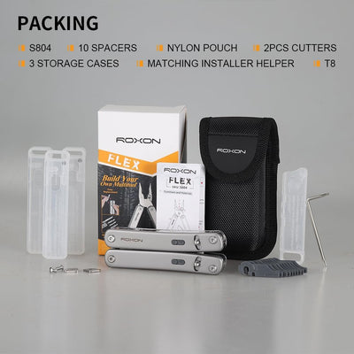 Roxon S804 Flex Multi tool Open-Source Modulares Design und anpassbares Multitool für den täglichen