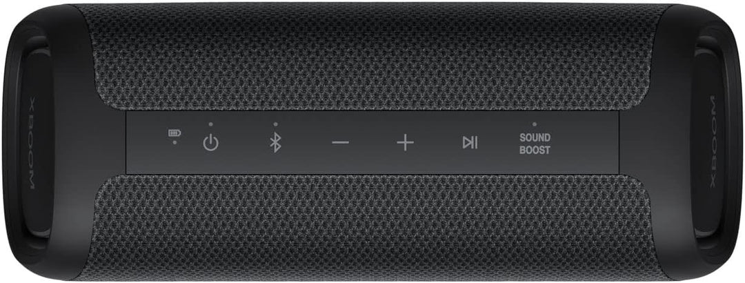 LG XBOOM Go DXG5, tragbarer Bluetooth-Lautsprecher (20 Watt, Google Assistant, Siri, Beleuchtung), S