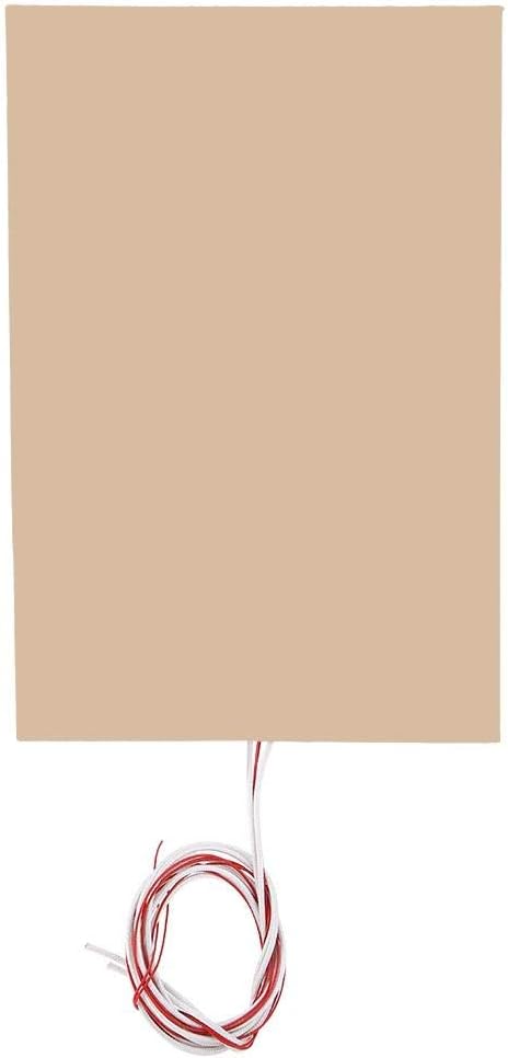 Beheiztes 3D-Pinter-Silikonbett mit Kleberücken, 3D-Druckerzubehör Hot Bed Pad, Umwandlung in hohe t