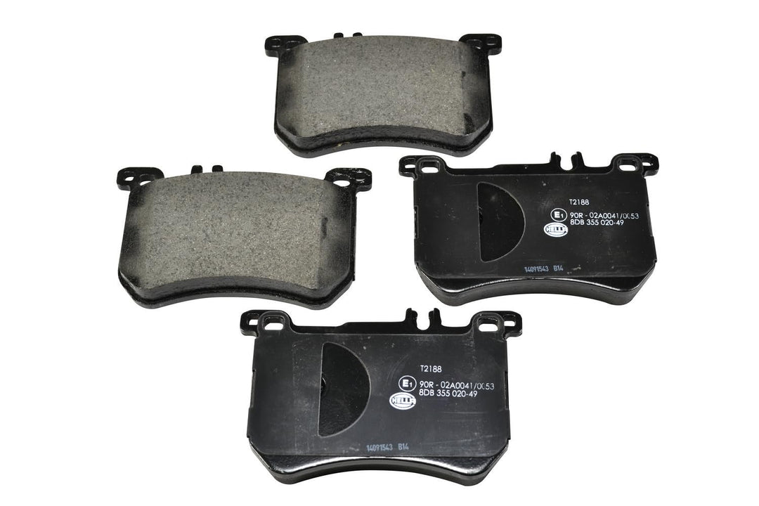 HELLA PAGID 8DB 355 020-491 Bremsbelagsatz - T2188 - Dicke/Stärke: 17.8mm - Bremssystem: Brembo - fü