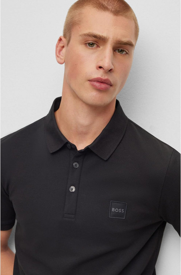 BOSS Herren Passenger Polohemd (1er Pack) M Black1, M Black1
