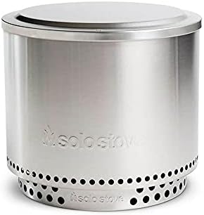 Solo Stove Deckel für Feuerschale Bonfire | Edelstahl-Feuerstellen-Zubehör, Winterfest, wasserdicht,