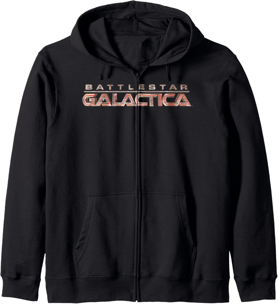 Battlestar Galactica Red Title Logo Kapuzenjacke