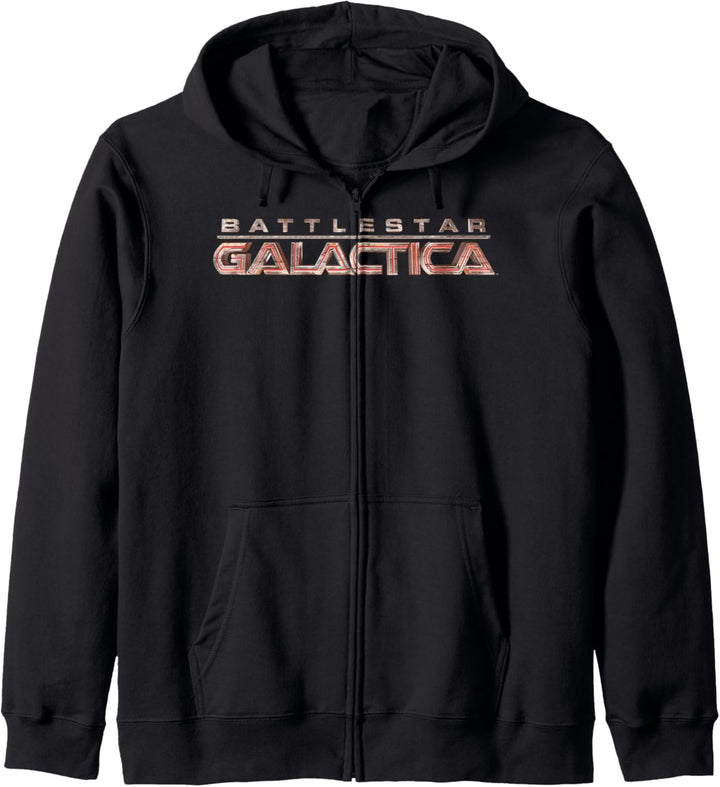 Battlestar Galactica Red Title Logo Kapuzenjacke