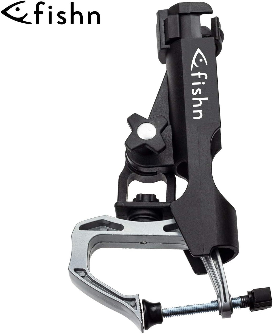 FISHN Rutenhalter Doppelpack - Fischerboot/Boot Ruten-Halter - stabil - Einfache Handhabung und leic