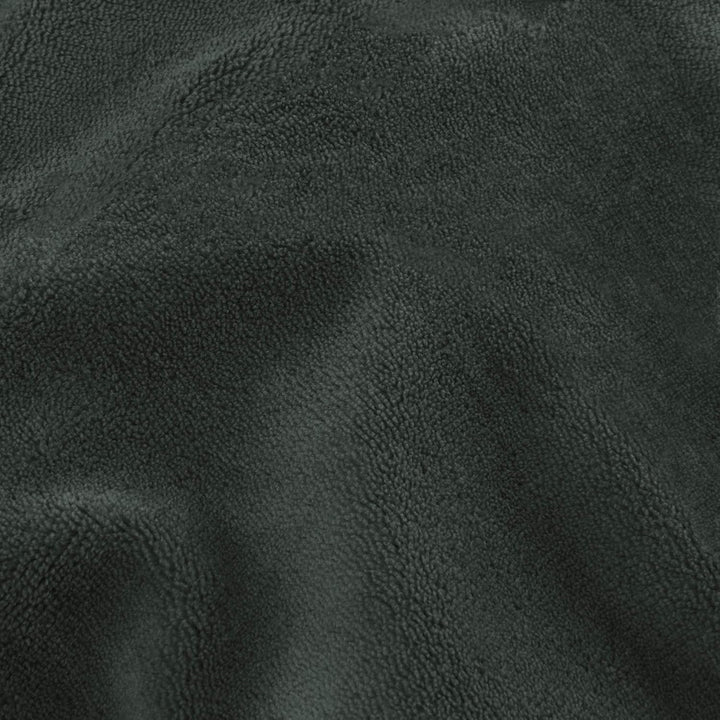 aqua-textil Feelwell Bettwäsche 155 x 220 cm 4teilig Coral Fleece Bettbezug Thermo Flausch anthrazit