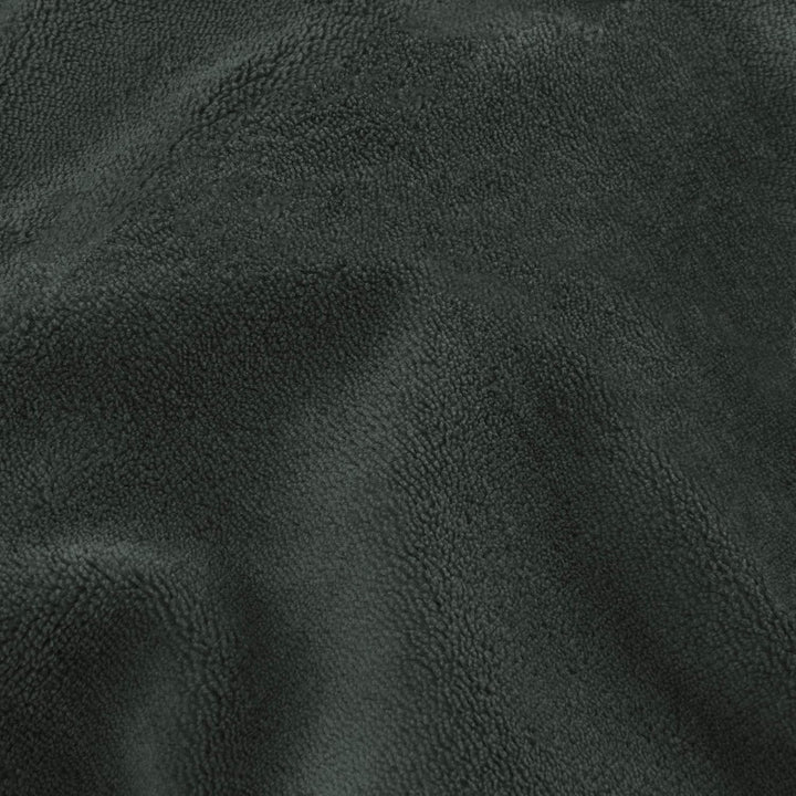 aqua-textil Feelwell Bettwäsche 155 x 220 cm 4teilig Coral Fleece Bettbezug Thermo Flausch anthrazit