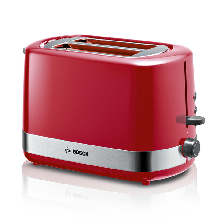 Bosch Kompakt Toaster ComfortLine TAT6A514, für 2 Scheiben, integrierter Brötchenaufsatz, mit Auftau