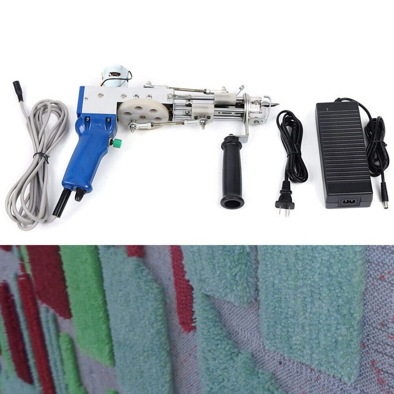 Elektrischer Teppich Tufting Gun, 220V Cut Pile Tufting Gun, 3000-5000RPM Einstellbare Geschwindigke
