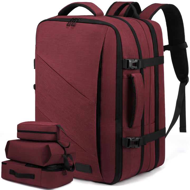 LOVEVOOK Handgepäck Rucksack Flugzeug, 15,6 Zoll Reiserucksack Herren Damen Kofferrucksack mit Lapto