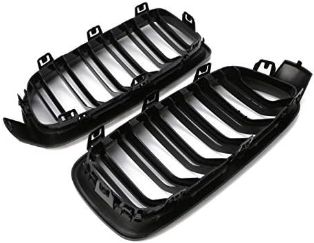 F30 F31 F35 320i 325i 328i 335i 2012–2016 schwarz glänzend Front Stossstange Haube Nieren Grill Gril