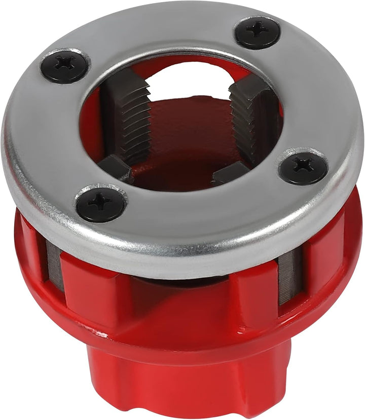 Klempner-Rohrgewinde-Kit Manuelles Einfädler-Set Gewindeschneidkluppe Ratchet Pipe Threader Kit mit