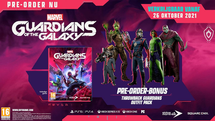 Unbekannt Marvel's Guardian of The Galaxy - Upgrade PS5 beinhaltet: