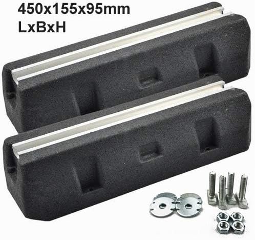 2 x 450 mm Universal-Konsole für Dach und Boden für Split-Klimaanlagen und Wärmepumpen 2x 450 mm, 2x