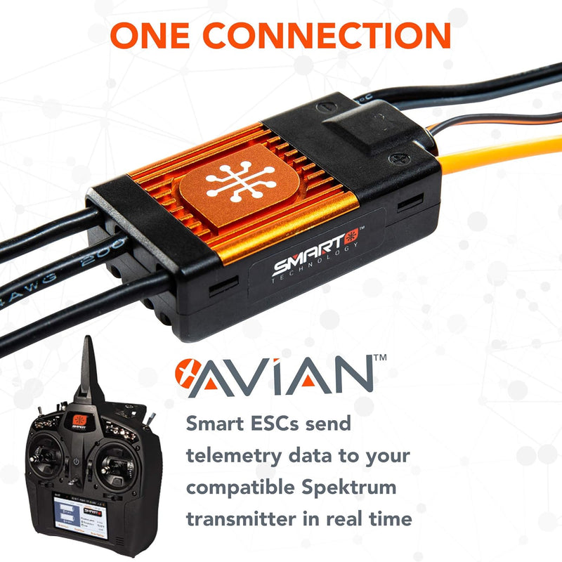 Avian 30 Ampere Brushless Smart ESC, 3S-6S