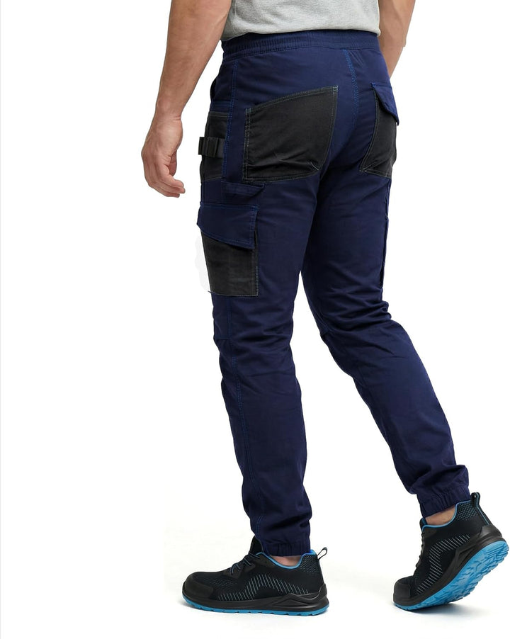 DINOZAVR Revolt Sport Stretch Herren Hose - Stretch Herren Arbeitshose - elastische Männer Bundhose