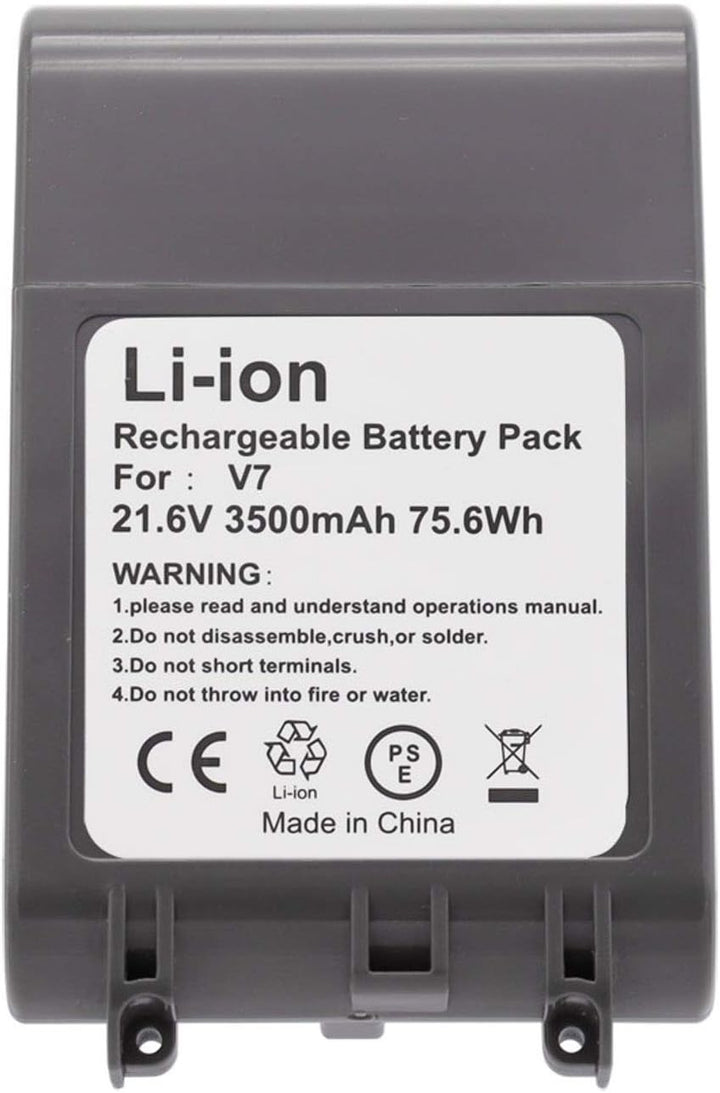 Abakoo 3500mAh Li-Ionen Batterie 21,6V Ersatzakku für Dyson V7 SV11 Serie Motorhead Pro V7 Trigger,