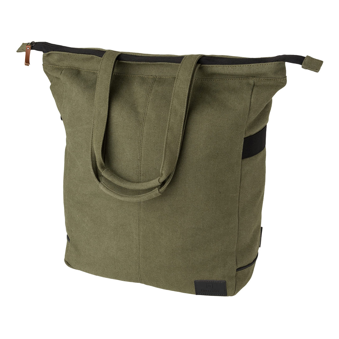 FastRider Celo Fahrradtasche für Gepäckträger, 23L Seitentasche Fahrrad, 100% Kanevas Gepäckträgerta