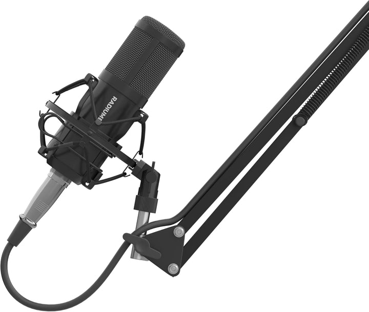 Genesis Radium 300 XLR Studio-Kondensatormikrofon-Set – Inkl. Gelenkarm, Pop-Filter, Mikrofonspinne