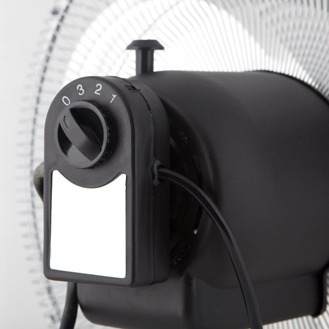 Orbegozo PWS 0547 Ventilator 3-in-1 (Tisch-, Stand- und Wandventilator), drei Stufen, drehbar, Trage