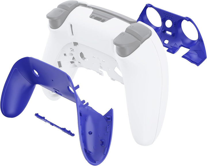 eXtremeRate Dekorative Zierleiste, kompatibel mit PS5 Edge Controller, DIY-Ersatz, Vorder- und Rücks